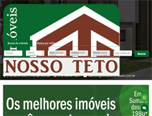 Tablet Screenshot of nossotetoimoveis.com.br